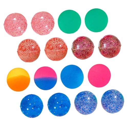Supvox 100 Stück Bunte Elastische Gummibälle Springbälle Partydeko Leichte Sprungbälle Vielseitig Sicher für Drinnen Draußen Spielspaß Supvox 100 Stück Bunte Elastische Gummibälle Springbälle Partydeko Leichte Sprungbälle Vielseitig Sicher für Drinnen Draußen Spielspaß von Supvox