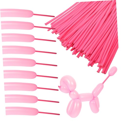 Supvox 100 Stück Langer Ballon Pastell verdrehen groß Hochzeitsballons farbig Latexballon Ballonkunst luftballons Ballongas Bausatz für Modellierballons Partyballons Emulsion Rosa Supvox 100 Stück Langer Ballon Pastell verdrehen groß Hochzeitsballons farbig Latexballon Ballonkunst luftballons Ballongas Bausatz für Modellierballons Partyballons Emulsion Rosa von Supvox