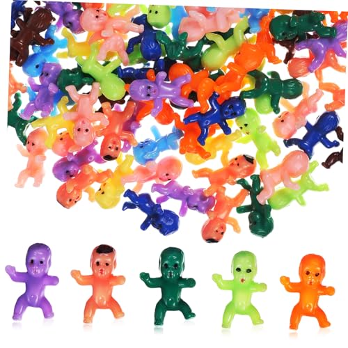 Supvox 100 Stück Mini Puppen aus Kunststoff Bunte Miniatur Figuren für Partyspiele und Deko Vielseitig Verwendbar für Shower Geburtstag Eiswürfelspiel und Tischdekoration Supvox 100 Stück Mini Puppen aus Kunststoff Bunte Miniatur Figuren für Partyspiele und Deko Vielseitig Verwendbar für Shower Geburtstag Eiswürfelspiel und Tischdekoration von Supvox