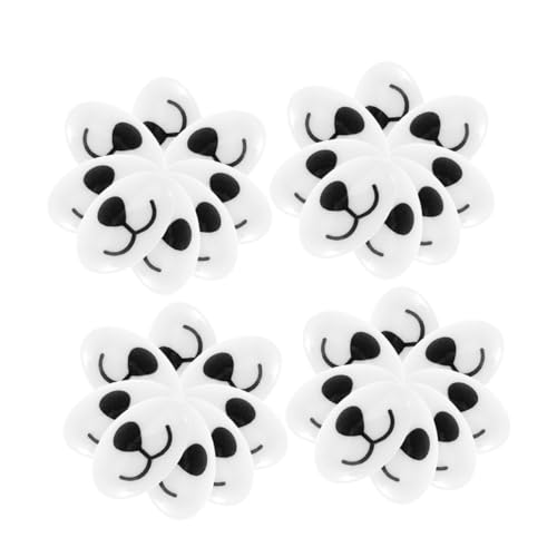 Supvox 100 Stück Nase Sicherheitsmundpuppen Schneemannnase Basteln Nase Für Häkeltiere Puppen Machen Mund Füllen Sie Stofftiere Mit Sicherheitsmaterialien Puppenmund Acryl Weiß von Supvox