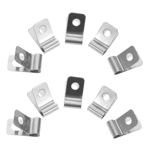 Supvox 100 Stück Robuste Metallklammern für Zäune für Sichere Befestigung von Geschweißtem Draht Vinylzäunen Supvox 100 Stück Robuste Metallklammern für Zäune für Sichere Befestigung von Geschweißtem Draht Vinylzäunen von Supvox