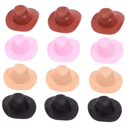 Supvox 12 Stück Cowboyhutspielzeug Puppenhüte selber Machen Puppenhauslieferungen Kleine Hüte zum Selbermachen Mini-Hut kleine Hüte für Kuchendekor Miniaturhüte Plastik Supvox 12 Stück Cowboyhutspielzeug Puppenhüte selber Machen Puppenhauslieferungen Kleine Hüte zum Selbermachen Mini-Hut kleine Hüte für Kuchendekor Miniaturhüte Plastik von Supvox