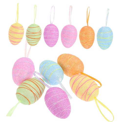 Supvox 12 Stück Dekorative Eier für Ostern für für Festliche und Raumdekoration Supvox 12 Stück Dekorative Eier für Ostern für für Festliche und Raumdekoration von Supvox