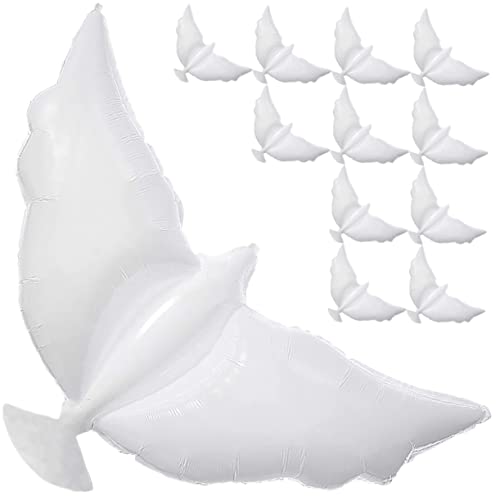 Supvox 12 Stück Tauben Luftballons Hochzeit Geburtstagsdekoration Langlebige Folienballons für Unvergessliche Erinnerungszeremonien und Kreative Party Layouts Supvox 12 Stück Tauben Luftballons Hochzeit Geburtstagsdekoration Langlebige Folienballons für Unvergessliche Erinnerungszeremonien und Kreative Party Layouts von Supvox