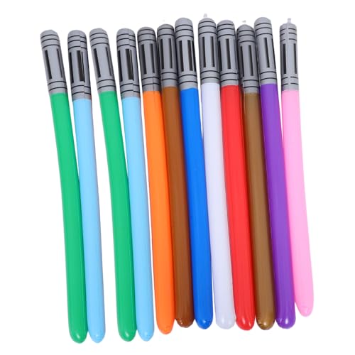 Supvox 12 Stück Teiliges Aufblasbares Lichtschwert Sichere Leichte Spielzeuge mit Weichen Kanten für Kindergeburtstag Party Favors Vielseitige Partybeutel Füller Langlebige Spielstäbe für Supvox 12 Stück Teiliges Aufblasbares Lichtschwert Sichere Leichte Spielzeuge mit Weichen Kanten für Kindergeburtstag Party Favors Vielseitige Partybeutel Füller Langlebige Spielstäbe für von Supvox