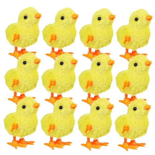 Supvox 12 Stück Teiliges Aufzieh Küken aus Weichem Plüsch Bunte Hüpfende Küken für Sicher Getestete Kuscheltiere Interaktive Partygeschenke und Mitgebsel für Kindergeburtstag Supvox 12 Stück Teiliges Aufzieh Küken aus Weichem Plüsch Bunte Hüpfende Küken für Sicher Getestete Kuscheltiere Interaktive Partygeschenke und Mitgebsel für Kindergeburtstag von Supvox