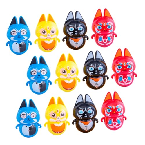 Supvox 12 Stück Teiliges Bunte Poly Spielzeuge Katzen Design Stabile Wackelfiguren Pädagogisch für Niedliche Tischdekoration Feinmotorik und Kreativität Supvox 12 Stück Teiliges Bunte Poly Spielzeuge Katzen Design Stabile Wackelfiguren Pädagogisch für Niedliche Tischdekoration Feinmotorik und Kreativität von Supvox