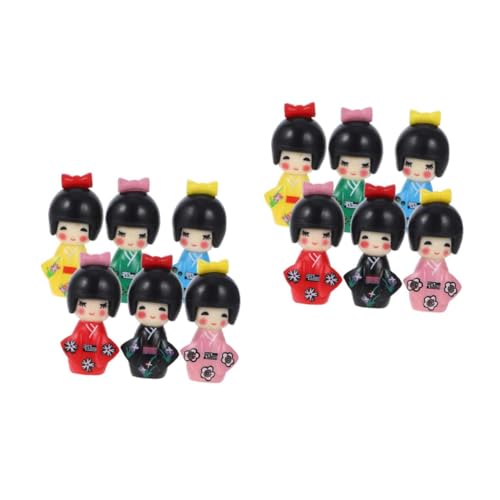 Supvox 12 Stück Teiliges Japanische Puppen Traditioneller Kimono Kleidung aus Robustem PVC Detailreich Bemalt Dekorative Haushaltsfigur Sicheres Material für Sammler Supvox 12 Stück Teiliges Japanische Puppen Traditioneller Kimono Kleidung aus Robustem PVC Detailreich Bemalt Dekorative Haushaltsfigur Sicheres Material für Sammler von Supvox