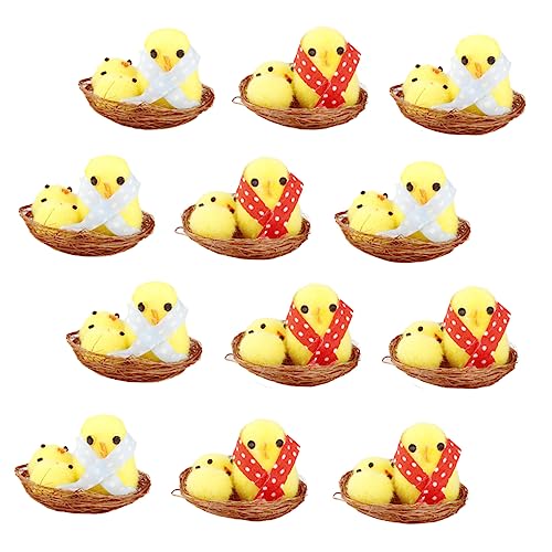 Supvox 12 Stück Teiliges Realistische Küken Dekorationen Lebensechte Osterparty Accessoires Kreative Mini Küken für DIY Mikrolandschaften Gelbe Osterfiguren zur Festlichen Gestaltung Supvox 12 Stück Teiliges Realistische Küken Dekorationen Lebensechte Osterparty Accessoires Kreative Mini Küken für DIY Mikrolandschaften Gelbe Osterfiguren zur Festlichen Gestaltung von Supvox