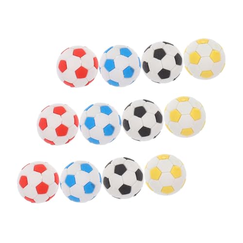 Supvox 12 Stück -Tischplatte Schreibtisch Haustier Tier Radiergummis Masse Klassenpreise Grundschule Fußball-Stressbälle Ersatzbälle für Kickerbälle Supvox 12 Stück -Tischplatte Schreibtisch Haustier Tier Radiergummis Masse Klassenpreise Grundschule Fußball-Stressbälle Ersatzbälle für Kickerbälle von Supvox