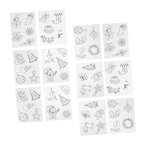Supvox 12 Stück Weihnachts Schrumpffolie Kreatives Bastelmaterial für DIY Projekte Geeignet für Schlüsselanhänger Dekorationen und Mehr für Bastelbegeisterte Supvox 12 Stück Weihnachts Schrumpffolie Kreatives Bastelmaterial für DIY Projekte Geeignet für Schlüsselanhänger Dekorationen und Mehr für Bastelbegeisterte von Supvox