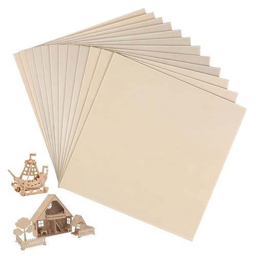 Supvox 12 Stück quadratische Bretter Schnitzblöcke aus Lindenholz Malerei für Lindenholzbretter Sperrholzplatten leer Holzspäne selber machen unfertige Holzquadrate Pappel Supvox 12 Stück quadratische Bretter Schnitzblöcke aus Lindenholz Malerei für Lindenholzbretter Sperrholzplatten leer Holzspäne selber machen unfertige Holzquadrate Pappel von Supvox