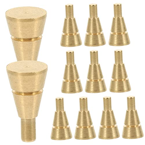 Supvox 12stücke Mini Möbel Zubehör Miniature Runde Möbelgriffe Für Puppenhaus Für Miniaturmöbel Und Türen Hochwertige Verarbeitung Für Realistische Dekoration von Supvox