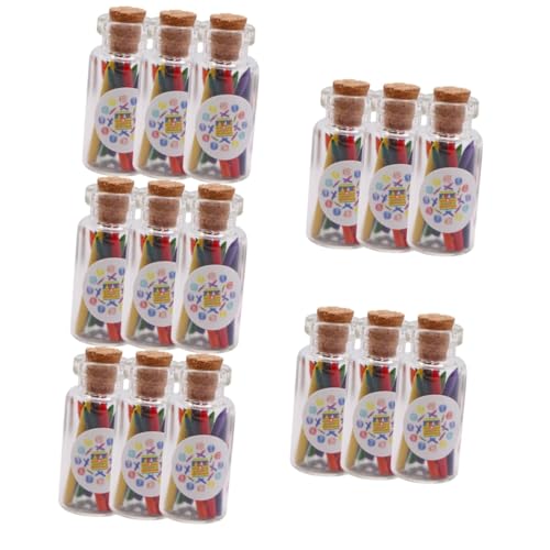 Supvox 15 Sätze Puppenhaus Buntstifte Miniatur Drinnen Puppenhaus-ornament Buntstifte in Mikroflaschen Puppenhauslieferungen Mini- -layout-requisiten Puppenhaus-buntstifte Glas Supvox 15 Sätze Puppenhaus Buntstifte Miniatur Drinnen Puppenhaus-ornament Buntstifte in Mikroflaschen Puppenhauslieferungen Mini- -layout-requisiten Puppenhaus-buntstifte Glas von Supvox