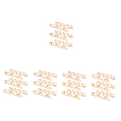 Supvox 15 Stck Teiliges Mini Holzschlitten Weihnachtsdeko Handgefertigt Naturbelassen Festliche Tischdekoration für Zuhause Bar Restaurant Geeignet Supvox 15 Stck Teiliges Mini Holzschlitten Weihnachtsdeko Handgefertigt Naturbelassen Festliche Tischdekoration für Zuhause Bar Restaurant Geeignet von Supvox