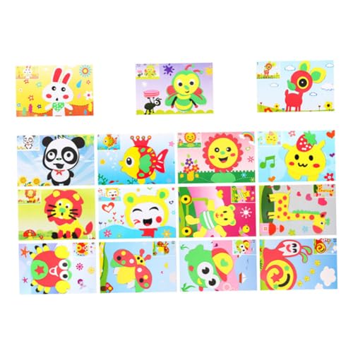 Supvox 15Stücke Teiliges Eva Aufkleber Selbstklebende Sticker Für Kreative DIY Kunsthandwerksprojekte Abnehmbare Dekoration Für Kinderzimmer Lustig Und Lehrreich Supvox 15Stücke Teiliges Eva Aufkleber Selbstklebende Sticker Für Kreative DIY Kunsthandwerksprojekte Abnehmbare Dekoration Für Kinderzimmer Lustig Und Lehrreich von Supvox