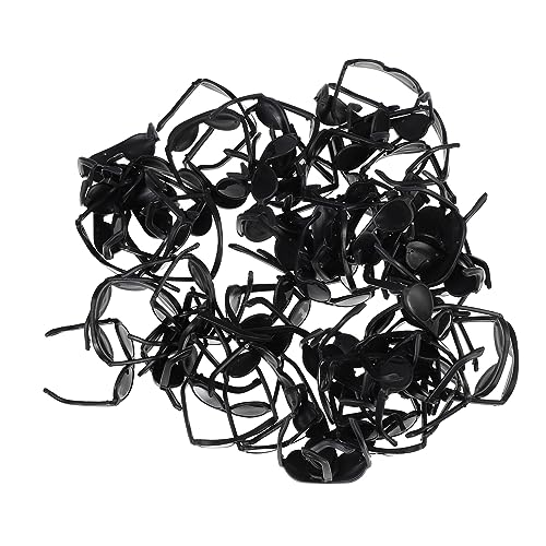 Supvox 160 Stck Teiliges Mini Sonnenbrillen für Puppen DIY Puppenzubehör Schwarze Kindgerechte Doll Dressing Brillen Accessoire für Puppenhaus Supvox 160 Stck Teiliges Mini Sonnenbrillen für Puppen DIY Puppenzubehör Schwarze Kindgerechte Doll Dressing Brillen Accessoire für Puppenhaus von Supvox