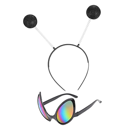 Supvox 1Satz Alien Brille Und Dekorative Kopfschmuck Für Halloween Und Cosplay Partystirnband Für Erwachsene Lustige Brillen Für Kreative Feiern Supvox 1Satz Alien Brille Und Dekorative Kopfschmuck Für Halloween Und Cosplay Partystirnband Für Erwachsene Lustige Brillen Für Kreative Feiern von Supvox