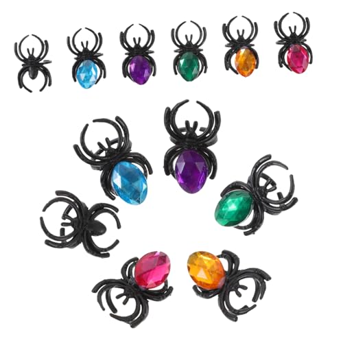 Supvox 1Satz Plastik Halloween Spinnenring Teiliges Diamant Spinnenringe Schwarze Ringe Für Kreative Halloween Dekoration Und Partyverzierungen Langlebig Supvox 1Satz Plastik Halloween Spinnenring Teiliges Diamant Spinnenringe Schwarze Ringe Für Kreative Halloween Dekoration Und Partyverzierungen Langlebig von Supvox