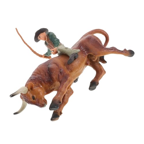 Supvox 1satz Bullfighting Modell Cowboy Deko Figur Mit Stier Und Matador Realistische Resin-statuen Für Miniaturgarten Und Tischdekoration Für Junge Mädchen Und Sammler Supvox 1satz Bullfighting Modell Cowboy Deko Figur Mit Stier Und Matador Realistische Resin-statuen Für Miniaturgarten Und Tischdekoration Für Junge Mädchen Und Sammler von Supvox