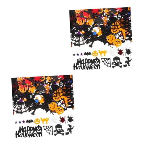 Supvox 2 Packungen Halloween-Deko-Konfetti halloween aussendeko halloween dekoration Halloween Festlichkeiten Dekoration halloween decor Festival Konfetti Gespenster Konfetti PVC Supvox 2 Packungen Halloween-Deko-Konfetti halloween aussendeko halloween dekoration Halloween Festlichkeiten Dekoration halloween decor Festival Konfetti Gespenster Konfetti PVC von Supvox