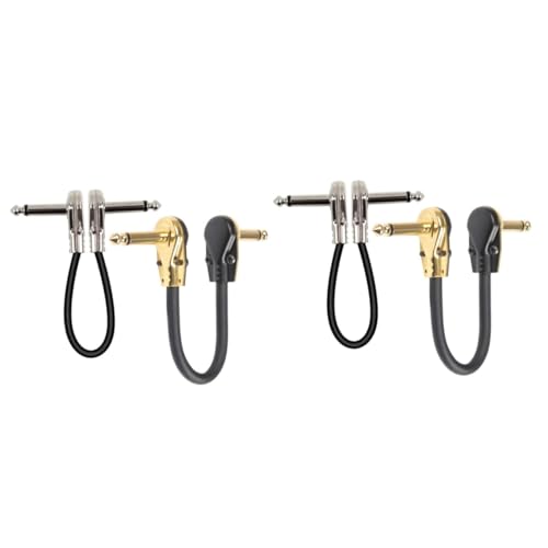 Supvox 2 Sätze Gitarren Patchkabel Effektkabel Für Elektrische Gitarre Zuverlässige Verbindung Für Effektpedale Flexibles Und Leichtes Design Für Musiker Und Bands 2 Stück * 2 Supvox 2 Sätze Gitarren Patchkabel Effektkabel Für Elektrische Gitarre Zuverlässige Verbindung Für Effektpedale Flexibles Und Leichtes Design Für Musiker Und Bands 2 Stück * 2 von Supvox