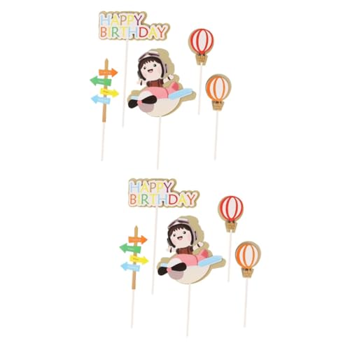 Supvox 2 Sätze Pilotkuchenkarte Geburtstagsfeier Geburtstagstorte Liefert Kuchen -topper Pilot-kuchen-topper Dekoration Papier 25 Stück * 2 Supvox 2 Sätze Pilotkuchenkarte Geburtstagsfeier Geburtstagstorte Liefert Kuchen -topper Pilot-kuchen-topper Dekoration Papier 25 Stück * 2 von Supvox