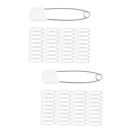 Supvox 2 Sätze Windelnadel Dekorative Sicherheitsstifte Sicherheitsbrosche -sicherheitsnadeln Kleidernadel Sicherheitsschnalle Zinklegierung Weiß 60 Stück * 2 Supvox 2 Sätze Windelnadel Dekorative Sicherheitsstifte Sicherheitsbrosche -sicherheitsnadeln Kleidernadel Sicherheitsschnalle Zinklegierung Weiß 60 Stück * 2 von Supvox