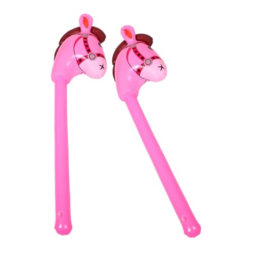 Supvox 2 Stück Aufblasbarer Pferdekopfstab Für Stütze Dekorationen Gastgeschenke Für Pferde Pferdestock Westliche Parteizubehör Klein Kostüm Stockpferd Party Cowboy Pvc Rosa Supvox 2 Stück Aufblasbarer Pferdekopfstab Für Stütze Dekorationen Gastgeschenke Für Pferde Pferdestock Westliche Parteizubehör Klein Kostüm Stockpferd Party Cowboy Pvc Rosa von Supvox