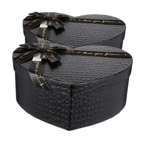 Supvox 2 Stück Box Herzboxen Für Blumen Herz Bastelboxen Blumenboxen Für Arrangements Kleine Geschenkboxen Mit Deckel Boxen Für Herzförmige Boxen Papier Schwarz Supvox 2 Stück Box Herzboxen Für Blumen Herz Bastelboxen Blumenboxen Für Arrangements Kleine Geschenkboxen Mit Deckel Boxen Für Herzförmige Boxen Papier Schwarz von Supvox