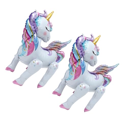 Supvox 2 Stück Einhorn-Ballon Pastell Bausatz luftballons Einhorn Folienballon dekorativer Partyballon Ballonverzierung Party-Ballon- Ballondekoration Aluminiumfolie Supvox 2 Stück Einhorn-Ballon Pastell Bausatz luftballons Einhorn Folienballon dekorativer Partyballon Ballonverzierung Party-Ballon- Ballondekoration Aluminiumfolie von Supvox