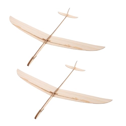 Supvox 2 Stück Holz-Segelflugzeug-Spielzeug: Handwurf-Modell – Blanko-Segelflugzeug Aus Unbehandeltem Holz Zum Bemalen Und Zusammenbauen – Lustiges Outdoor-Spielzeug Für Jungen Ab 4 Supvox 2 Stück Holz-Segelflugzeug-Spielzeug: Handwurf-Modell – Blanko-Segelflugzeug Aus Unbehandeltem Holz Zum Bemalen Und Zusammenbauen – Lustiges Outdoor-Spielzeug Für Jungen Ab 4 von Supvox