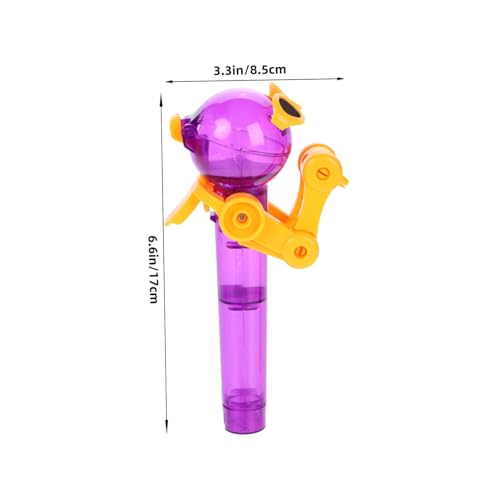 Supvox 2 Stück Kreativer Dinosaurier Lollipop Roboter Lustiger Lutscherhalter mit Kinderfreundlichem Design Einfache Bedienung Bunter Süßigkeitenständer für Geburtstagsfeiern und Supvox 2 Stück Kreativer Dinosaurier Lollipop Roboter Lustiger Lutscherhalter mit Kinderfreundlichem Design Einfache Bedienung Bunter Süßigkeitenständer für Geburtstagsfeiern und von Supvox