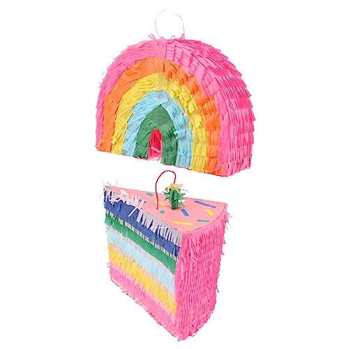 Supvox 2 Stück Kuchen Pinata Party geburtstagstorte dekorationen Geburtstag hängende Dekorationen mit gefüllte Piñata Kuchendekorationen Mädchen Piñata für Fiesta Papier Bunt Supvox 2 Stück Kuchen Pinata Party geburtstagstorte dekorationen Geburtstag hängende Dekorationen mit gefüllte Piñata Kuchendekorationen Mädchen Piñata für Fiesta Papier Bunt von Supvox