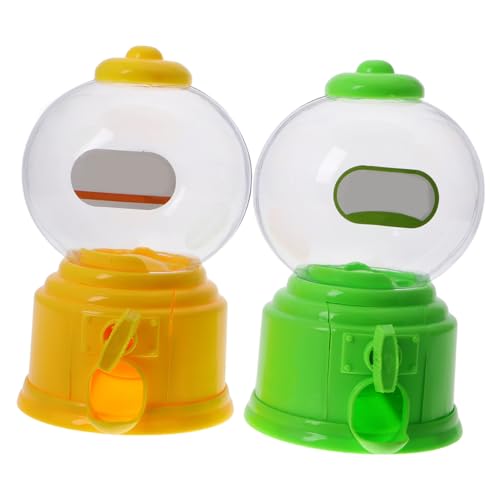 Supvox 2 Stück Mini Candy Dispenser Süßigkeitenautomat Teilig Kreative Süßigkeitenmaschine Gelb und Grün Multifunktionaler Spardosen Dispenser Tragbarer Mini Süßwarenautomat für Mädchen Supvox 2 Stück Mini Candy Dispenser Süßigkeitenautomat Teilig Kreative Süßigkeitenmaschine Gelb und Grün Multifunktionaler Spardosen Dispenser Tragbarer Mini Süßwarenautomat für Mädchen von Supvox