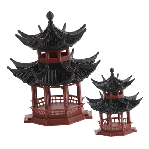 Supvox 2 Stück Pavillon Aquarium Kleine Statuen Aquarium Gebäude Tischdekoration Aquarium Dekorationen Landschaftsornamente Aquarium Schmuck Gartendekor Bonsai Figuren Supvox 2 Stück Pavillon Aquarium Kleine Statuen Aquarium Gebäude Tischdekoration Aquarium Dekorationen Landschaftsornamente Aquarium Schmuck Gartendekor Bonsai Figuren von Supvox