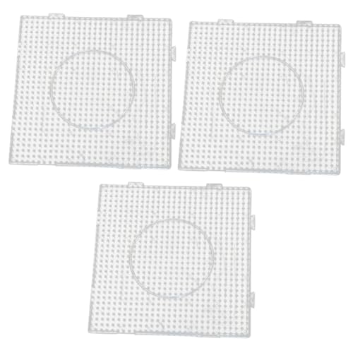 Supvox 2 Stück Perlensteckplatte Perlenschale Pegboard lustige große Stecktafel Supvox 2 Stück Perlensteckplatte Perlenschale Pegboard lustige große Stecktafel von Supvox