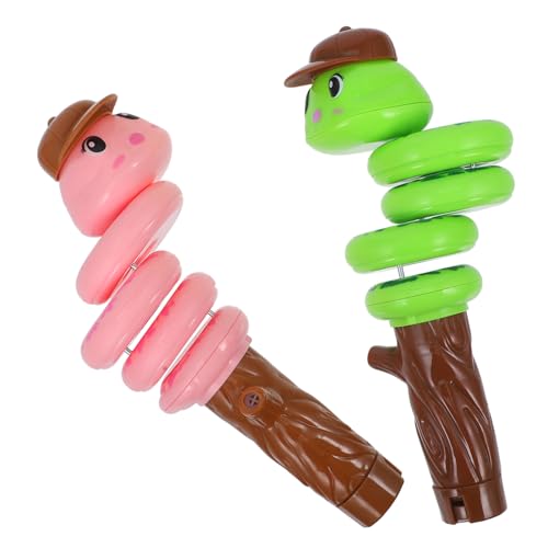 Supvox 2 Stück Pfeife Spinnwurm Babyspielzeug Schlange Dekompressionsspielzeug Musikspielzeug Babys Lustige Schlangenstütze Rotierende Schlange Schwingende Schlange Supvox 2 Stück Pfeife Spinnwurm Babyspielzeug Schlange Dekompressionsspielzeug Musikspielzeug Babys Lustige Schlangenstütze Rotierende Schlange Schwingende Schlange von Supvox
