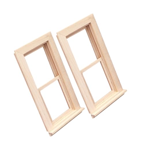 Supvox 2 Stück Puppenhausmöbel Puppenhaus Bilderrahmen Puppenhausfenster Miniaturhauszubehör Miniaturen Puppenhauszubehör Puppenhaus Baumaterial Holz Khaki Supvox 2 Stück Puppenhausmöbel Puppenhaus Bilderrahmen Puppenhausfenster Miniaturhauszubehör Miniaturen Puppenhauszubehör Puppenhaus Baumaterial Holz Khaki von Supvox