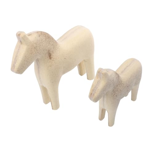 Supvox 2 Stück Teiliges DIY holzpferd Modellset Naturbelassene Holzfigur Pferdeform zum Bemalen Kreatives Bastelspielzeug für Einfach Gestaltbar für Individuelle Dekoration Supvox 2 Stück Teiliges DIY holzpferd Modellset Naturbelassene Holzfigur Pferdeform zum Bemalen Kreatives Bastelspielzeug für Einfach Gestaltbar für Individuelle Dekoration von Supvox