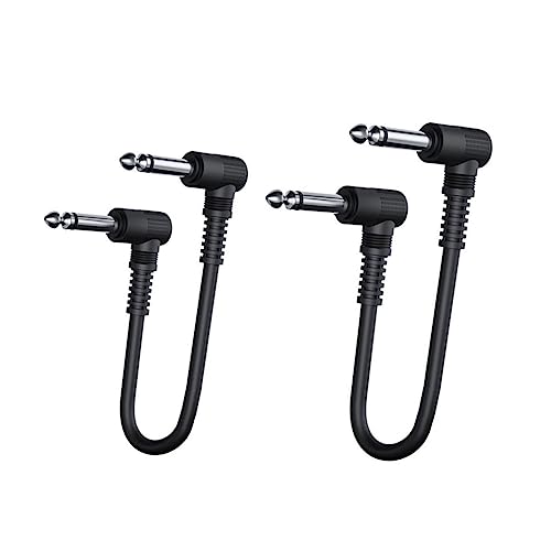Supvox 2 Stück Teiliges Effektor Verlängerungskabel Adapterkabel für Gitarre und Bass Kompatibel mit Musikinstrumenten Robustes Verbindungskabel für Musik Equipment Supvox 2 Stück Teiliges Effektor Verlängerungskabel Adapterkabel für Gitarre und Bass Kompatibel mit Musikinstrumenten Robustes Verbindungskabel für Musik Equipment von Supvox