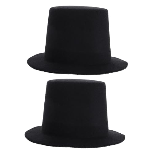 Supvox 2 Stück Teiliges Mini Puppenhüte aus Eva und Stoff Schwarze Kleine DIY für Bastelprojekte Langlebig Vielseitig Verwendbar als Puppenkostüm Accessoires und Partydeko Supvox 2 Stück Teiliges Mini Puppenhüte aus Eva und Stoff Schwarze Kleine DIY für Bastelprojekte Langlebig Vielseitig Verwendbar als Puppenkostüm Accessoires und Partydeko von Supvox