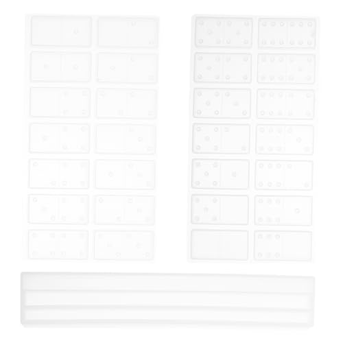 Supvox 2 Stück Teiliges Silikon Mould für Domino Organizer Epoxidharz Platzsparendes Design für Domino Spiele und Schmuck Langlebig und Pflegeleicht DIY Material für Kreative Projekte Supvox 2 Stück Teiliges Silikon Mould für Domino Organizer Epoxidharz Platzsparendes Design für Domino Spiele und Schmuck Langlebig und Pflegeleicht DIY Material für Kreative Projekte von Supvox