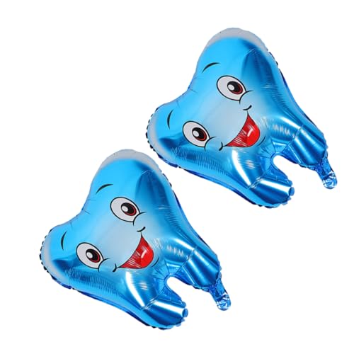 Supvox 2 Stück Zahnballon Dekorationen für Zahnarztpartys Babyparty und Abschlüsse Lustige Luftballons aus Aluminiumfolie Einfach Aufzublasen und Wiederverwendbar Supvox 2 Stück Zahnballon Dekorationen für Zahnarztpartys Babyparty und Abschlüsse Lustige Luftballons aus Aluminiumfolie Einfach Aufzublasen und Wiederverwendbar von Supvox