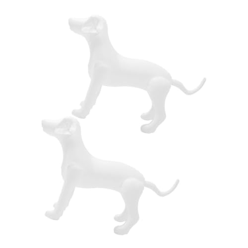 Supvox 2 Stück aufblasbares Hundespielzeug Dekorationen Requisiten Artikel realistisch Stütze tier Hundeschaufensterpuppe für Kleidung Ausstellungshund PVC Weiß Supvox 2 Stück aufblasbares Hundespielzeug Dekorationen Requisiten Artikel realistisch Stütze tier Hundeschaufensterpuppe für Kleidung Ausstellungshund PVC Weiß von Supvox