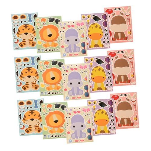 Supvox 20 Bögen Kreative Sticker Spielzeuge Zoo Aufkleber Aufkleber Zum Selbermachen Sticker Szenen Für Tieraufkleber Für Tieraufkleber Zum Selbermachen Goodie Bags Supvox 20 Bögen Kreative Sticker Spielzeuge Zoo Aufkleber Aufkleber Zum Selbermachen Sticker Szenen Für Tieraufkleber Für Tieraufkleber Zum Selbermachen Goodie Bags von Supvox