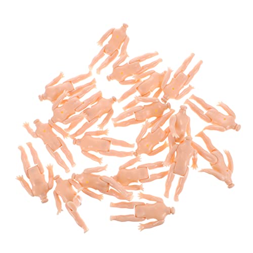 Supvox 20 Stück Geschenkpuppenkörper Puppengelenke Zubehör für die Puppenherstellung Puppenteile Plastikkörper für Puppe kreative Dly-Puppenspielzeugmaterialien von Supvox