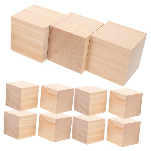 Supvox 20 Stück Holzklötze Unlackierte Diy Holzwürfel für Basteln und Kreative Projekte für Vorschulaktivitäten und Familienfeiern Supvox 20 Stück Holzklötze Unlackierte Diy Holzwürfel für Basteln und Kreative Projekte für Vorschulaktivitäten und Familienfeiern von Supvox