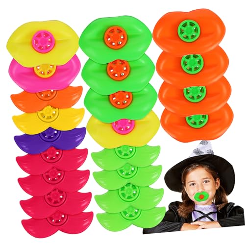 Supvox 20 Stück Lustige Mundpfeifen mit Lippen Schnurrbärte Bunte Geräuschmacher für Partys Halloween Gastgeschenke Sicherer Einfach zu Bedienen Supvox 20 Stück Lustige Mundpfeifen mit Lippen Schnurrbärte Bunte Geräuschmacher für Partys Halloween Gastgeschenke Sicherer Einfach zu Bedienen von Supvox