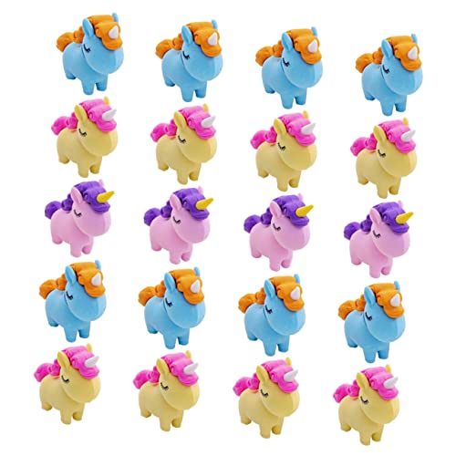 Supvox 20 Stück Praktische Einhorn Radiergummis für Niedliche Mini Radierer Bunten Farben Schulzubehör und Belohnung für Klassenzimmer und Büro Supvox 20 Stück Praktische Einhorn Radiergummis für Niedliche Mini Radierer Bunten Farben Schulzubehör und Belohnung für Klassenzimmer und Büro von Supvox